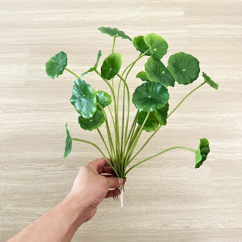 2pcs Artificial Pilea Peperomi - Pilea Peperomioides recension och pris